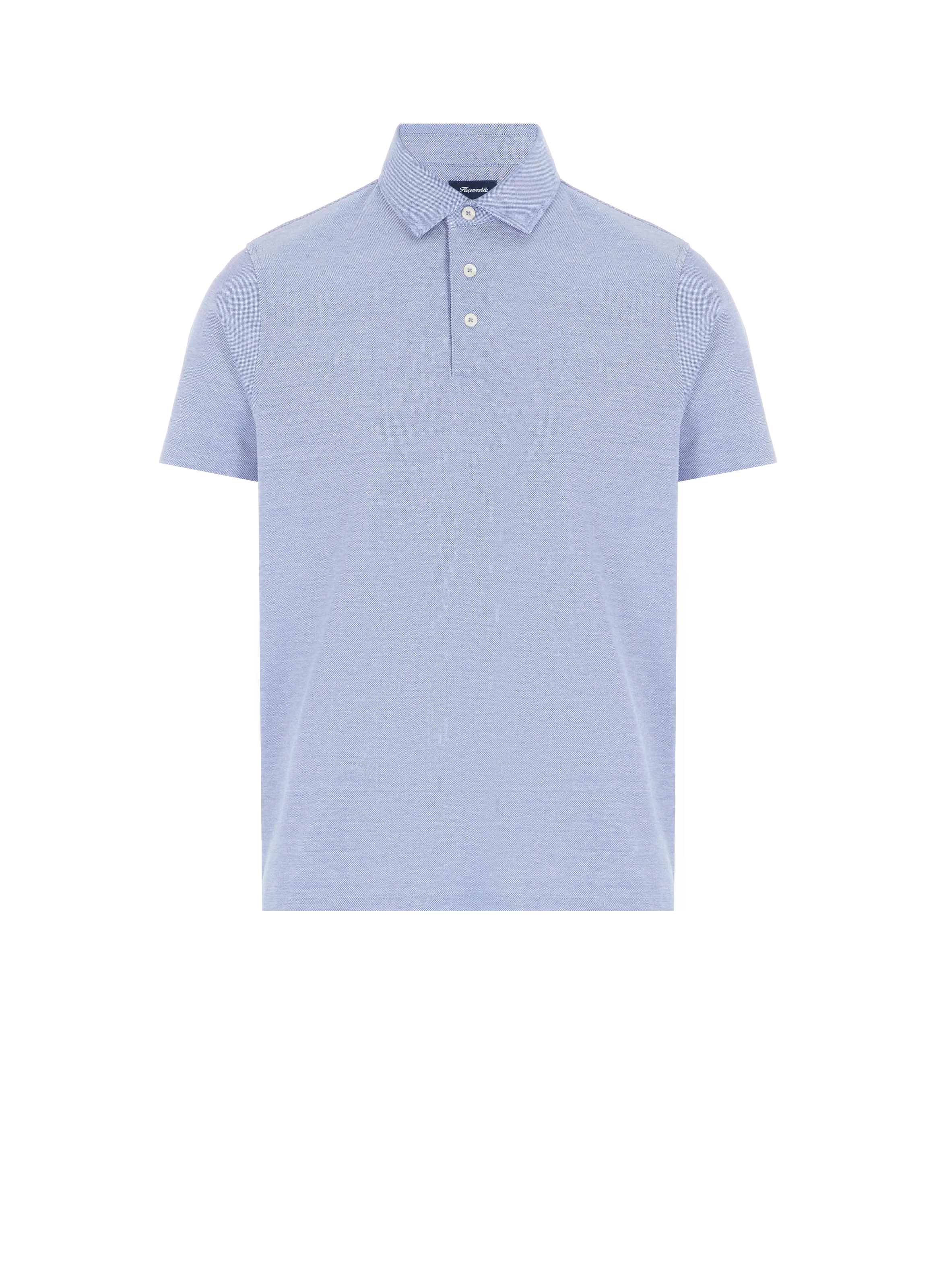 FACONNABLE   Cotton polo shirt  - Blue