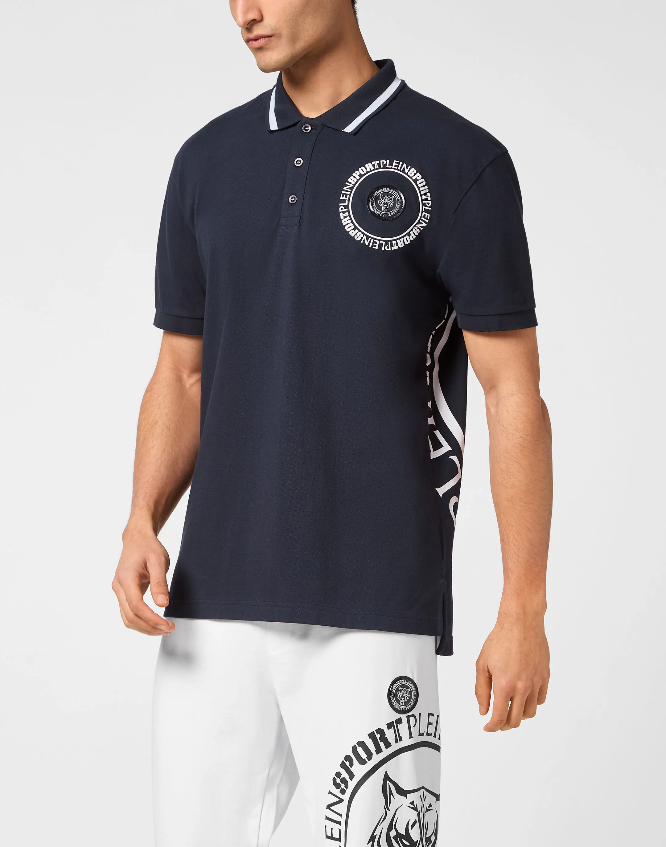 Polo Shirt SS Carbon Tiger