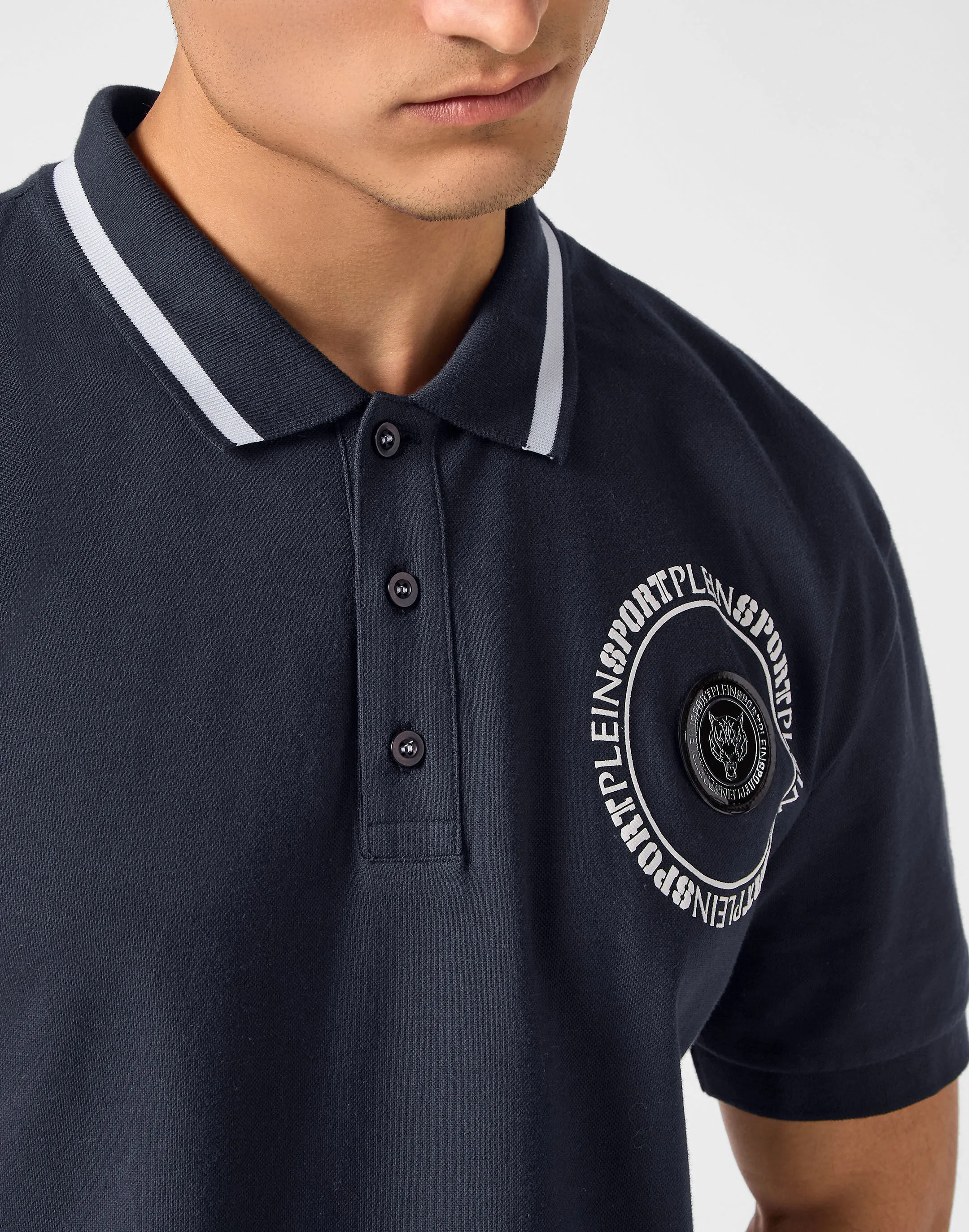 Polo Shirt SS Carbon Tiger